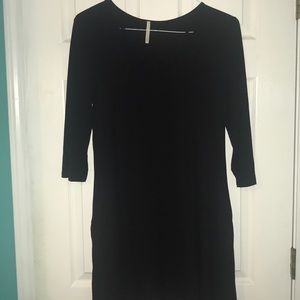 black t shirt dress!